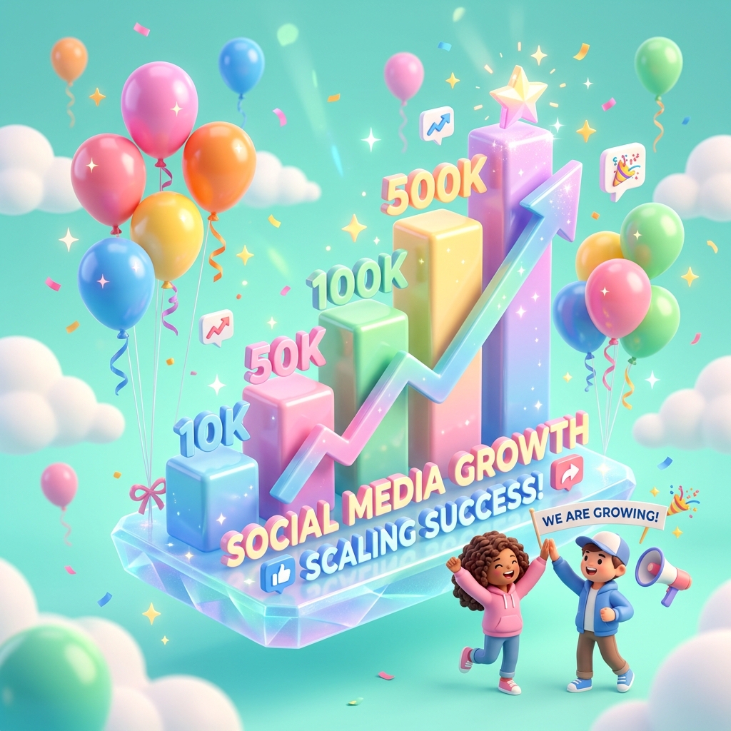 Social Media Growth Chart